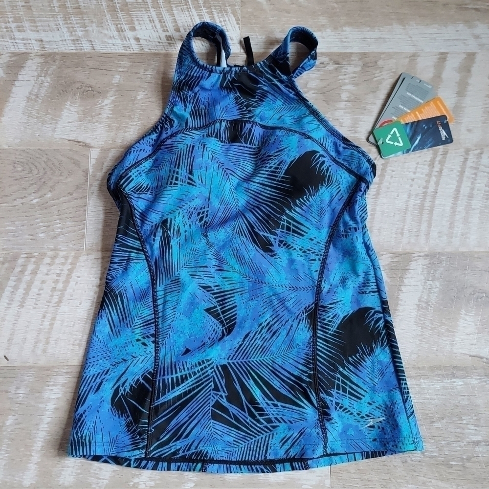 Speedo Fit Racer Back Top - Picture 3 of 14